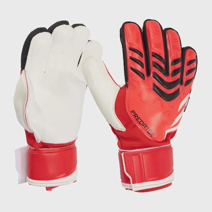 ADIDAS PREDATOR MATCH FINGERSAVE GOALKEEPER GLOVE 'PURE RUBY'