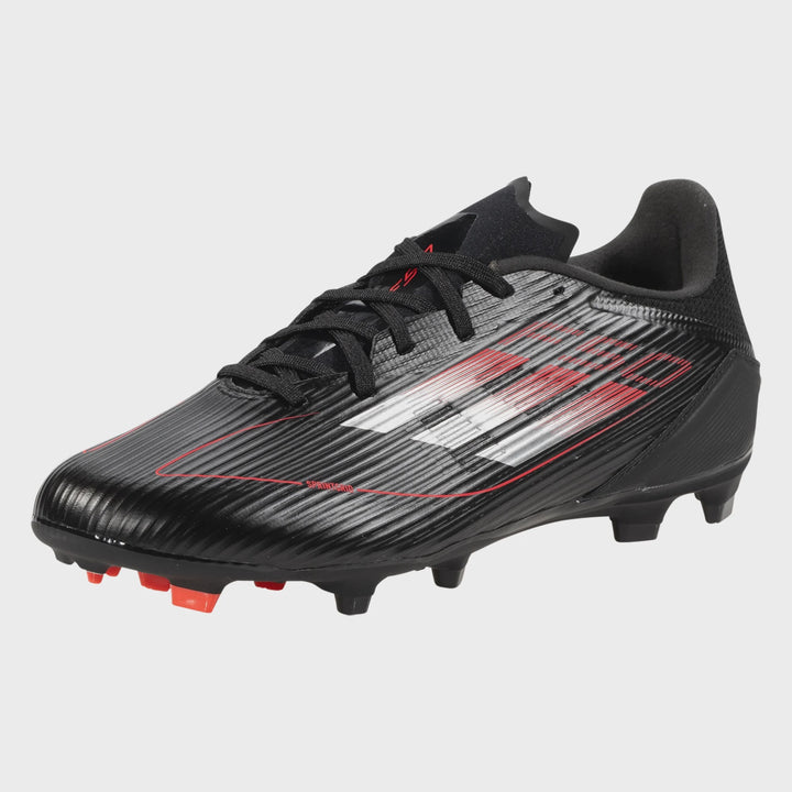 ADIDAS F50 LEAGUE FG/MG 'CORE BLACK/ LUCID RED'