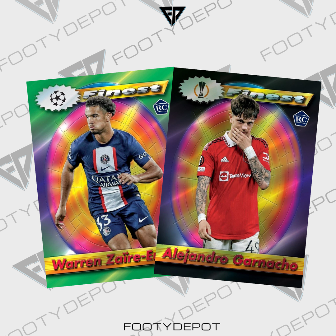2022/23 TOPPS FINEST FLASHBACKS UEFA CLUB COMPETITIONS HOBBY BOX