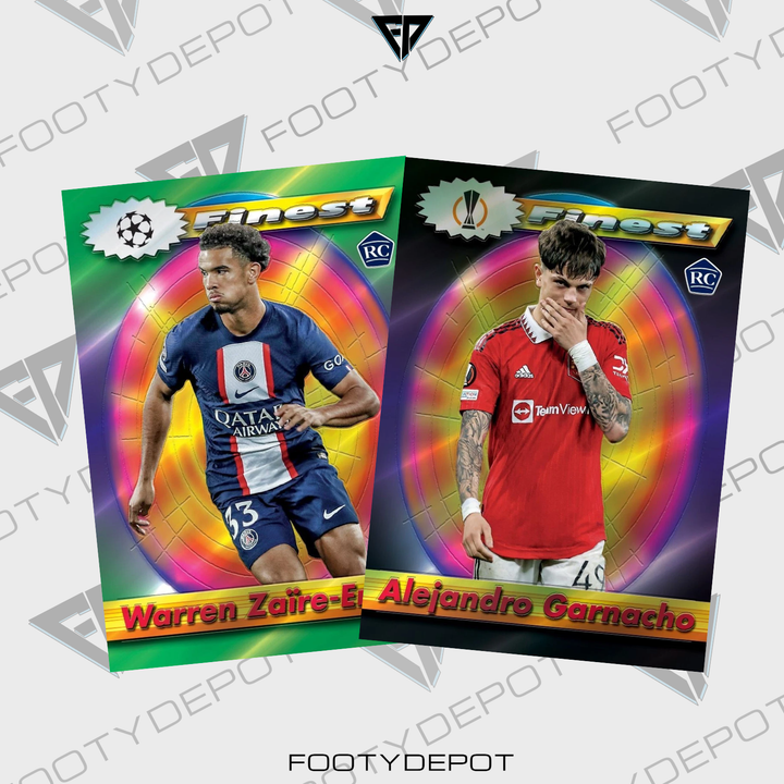 2022/23 TOPPS FINEST FLASHBACKS UEFA CLUB COMPETITIONS HOBBY BOX