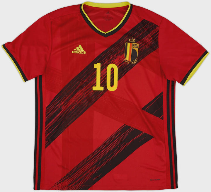 2020-2021 BELGIUM HOME SHIRT HAZARD #10 - (M)