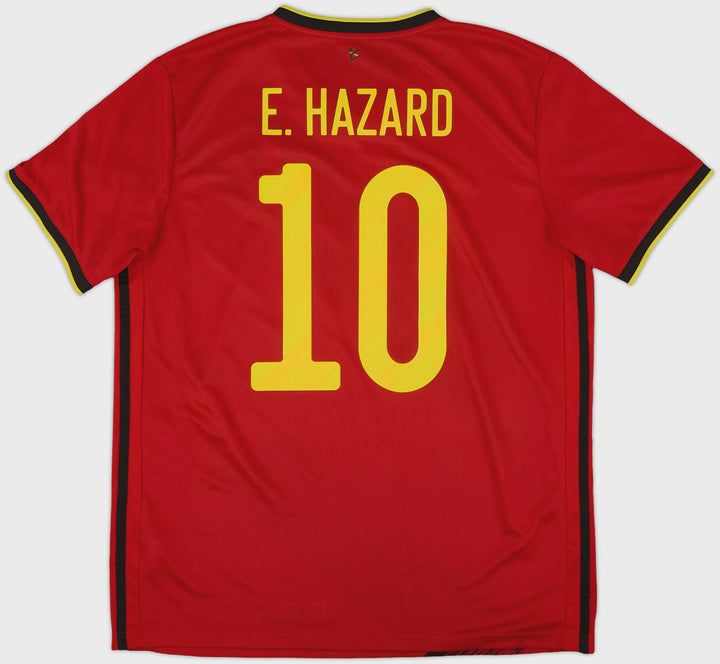 2020-2021 BELGIUM HOME SHIRT HAZARD #10 - (M)