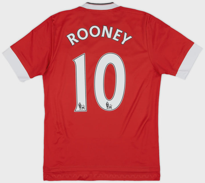 2015-2016 MANCHESTER UNITED HOME SHIRT ROONEY #10 - (M)