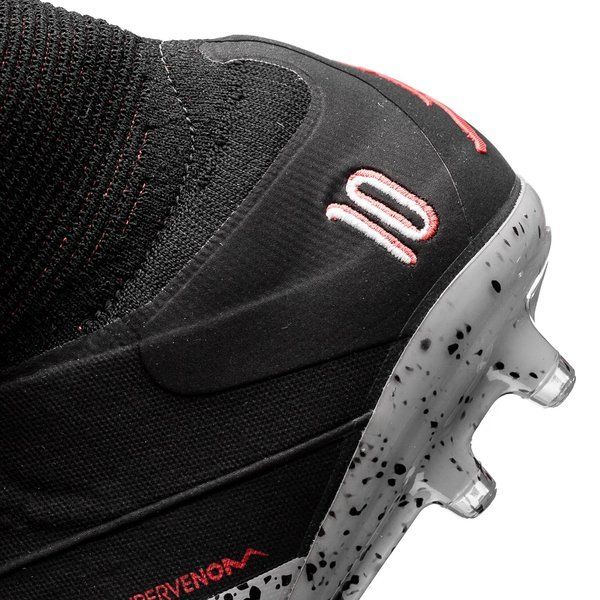 NEYMAR x JORDAN NIKE HYPERVENOM PHANTOM 2 FG 'Black Silver Crimson'