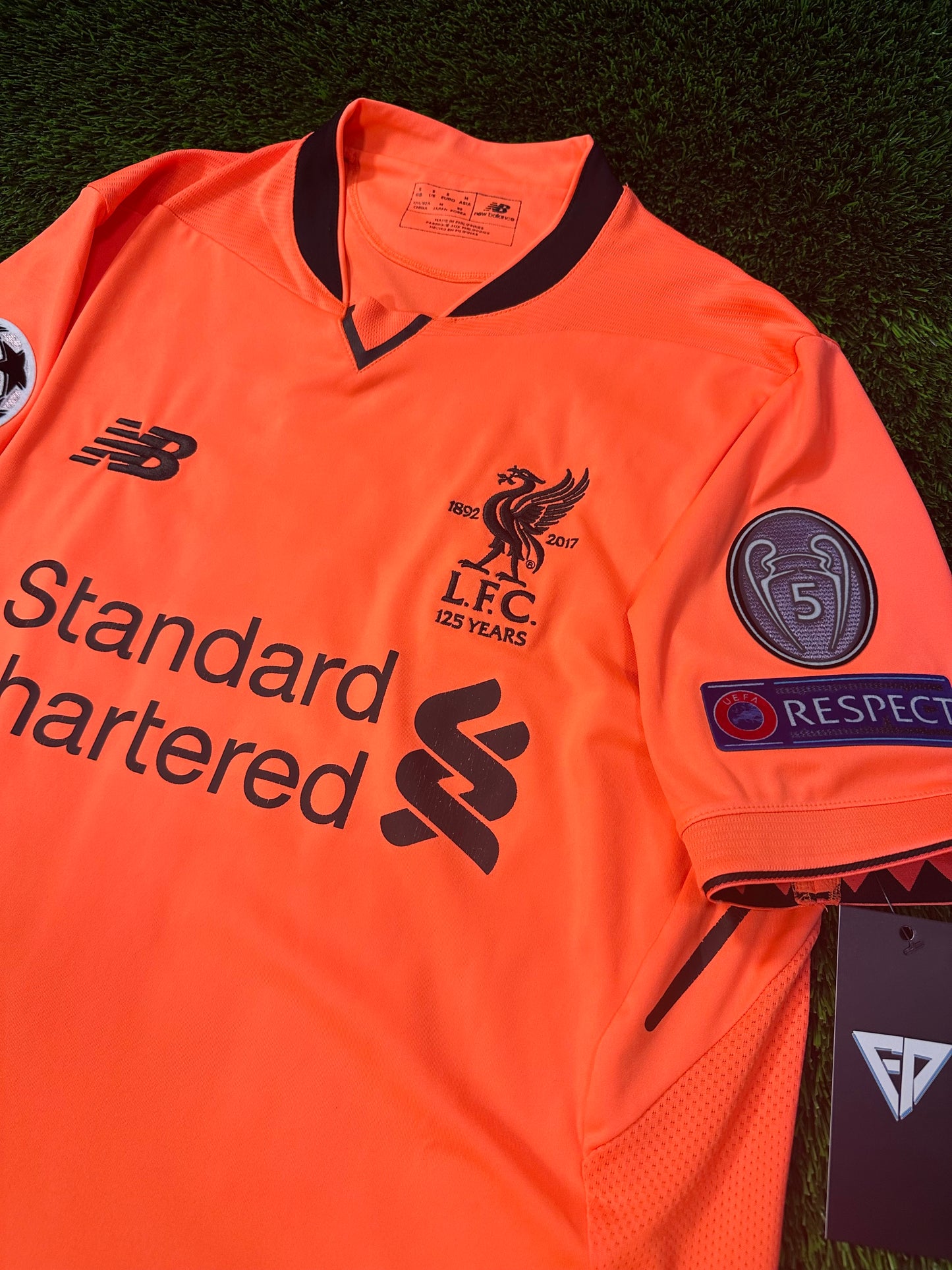 17/18 LIVERPOOL SALAH THIRD JERSEY, S