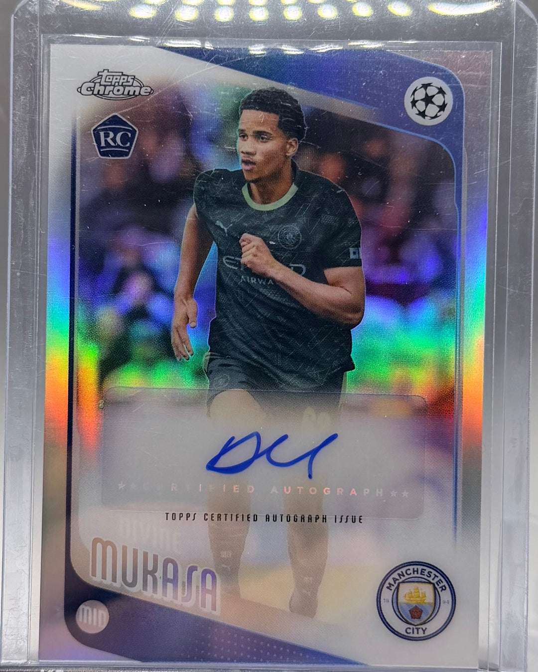 25-26 TOPPS CHROME UCC DIVINE MUKASA AUTO
