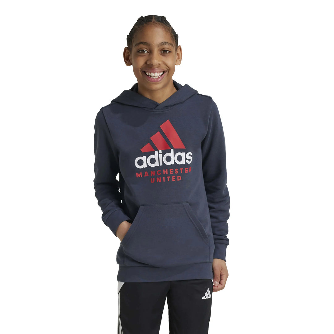adidas MANCHESTER UNITED YOUTH HOODIE