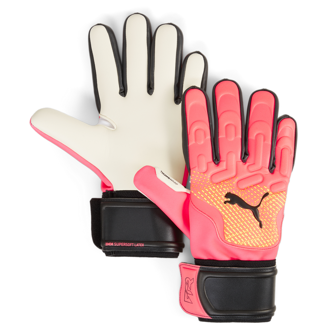 PUMA FUTURE MATCH NEGATIVE CUT GLOVES - Sunset Glow
