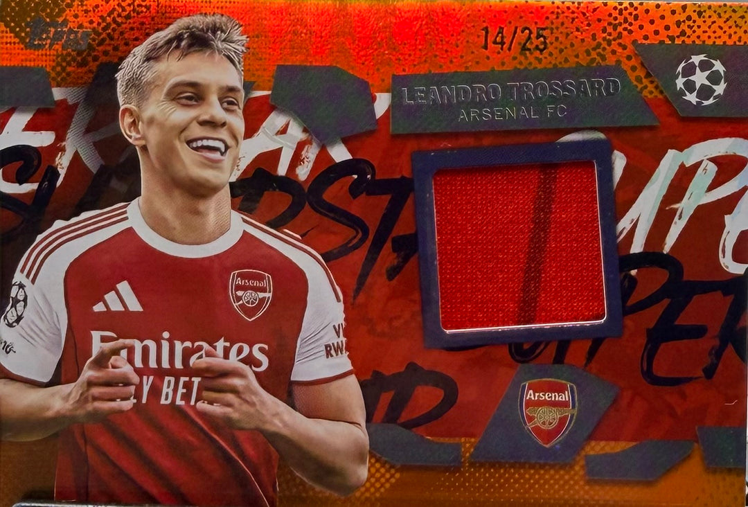 2025-26 TOPPS FLAGSHIP UCC TROSSARD PATCH #/25
