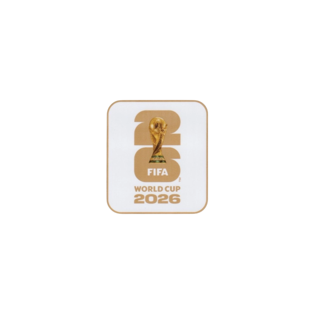FIFA WORLD CUP 2026 WHITE / GOLD PATCH