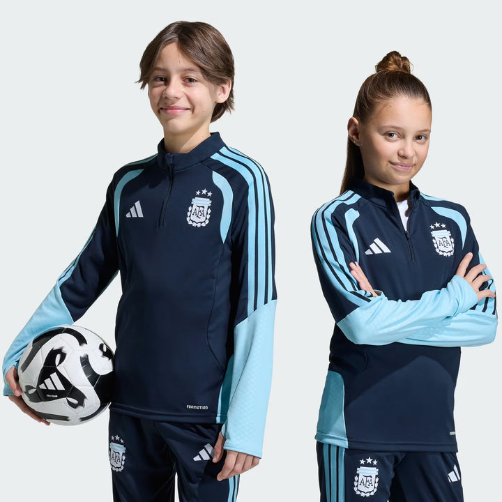 2026 adidas ARGENTINA YOUTH LONG SLEEVE TRAINING TOP