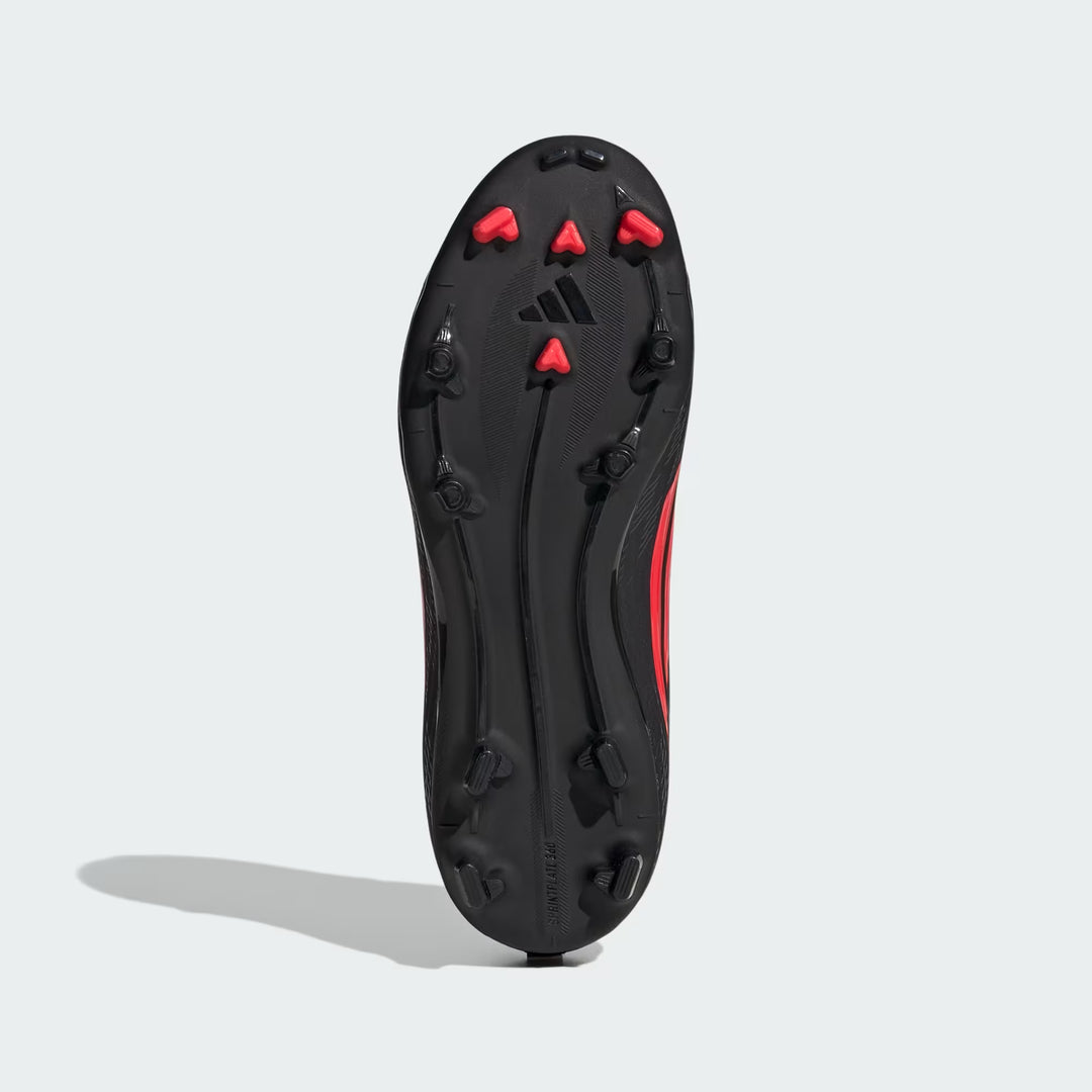adidas F50 LEAGUE FG/MG JR - Core Black/Red