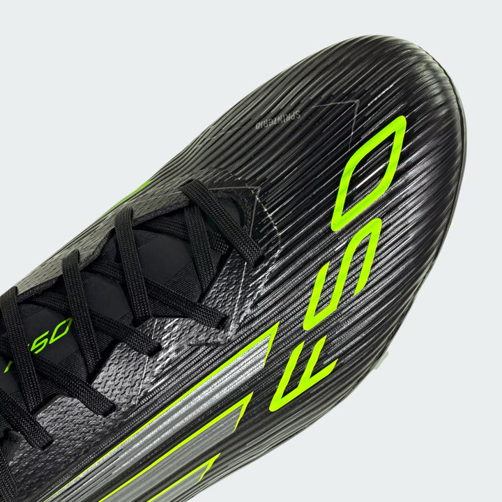adidas F50 LEAGUE FG/MG - Core Black/Lucid Lemon