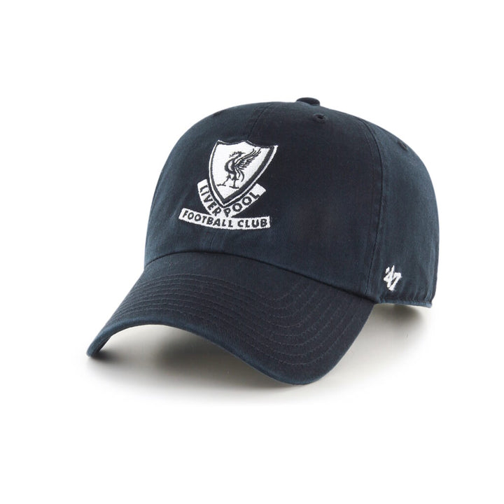 LIVERPOOL – 47 BLACK RETRO LOGO ADJUSTABLE