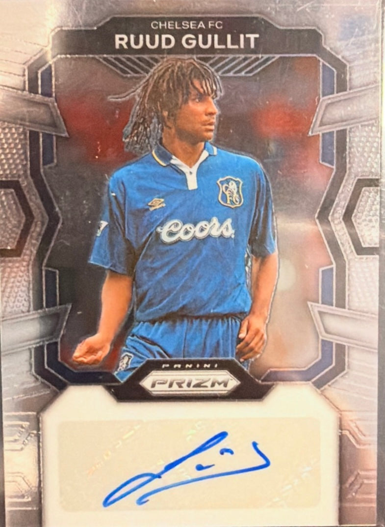 2023-24 PANINI PRIZM PREMIER LEAGUE RUUD GULLIT AUTO