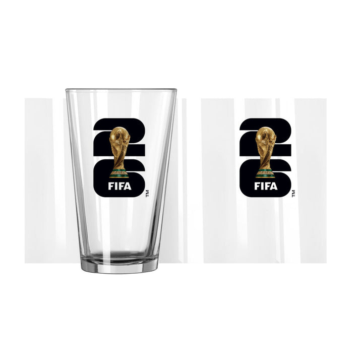 2026 FIFA WORLD CUP – TROPHY LOGO PINT GLASS (16 OZ)