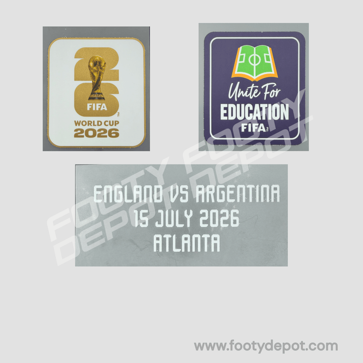 MESSI ARGENTINA V ENGLAND MTD COMPLETE SET