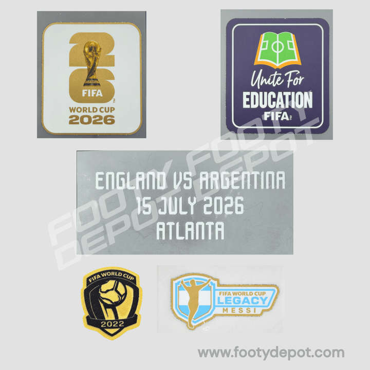 MESSI ARGENTINA V ENGLAND MTD COMPLETE SET