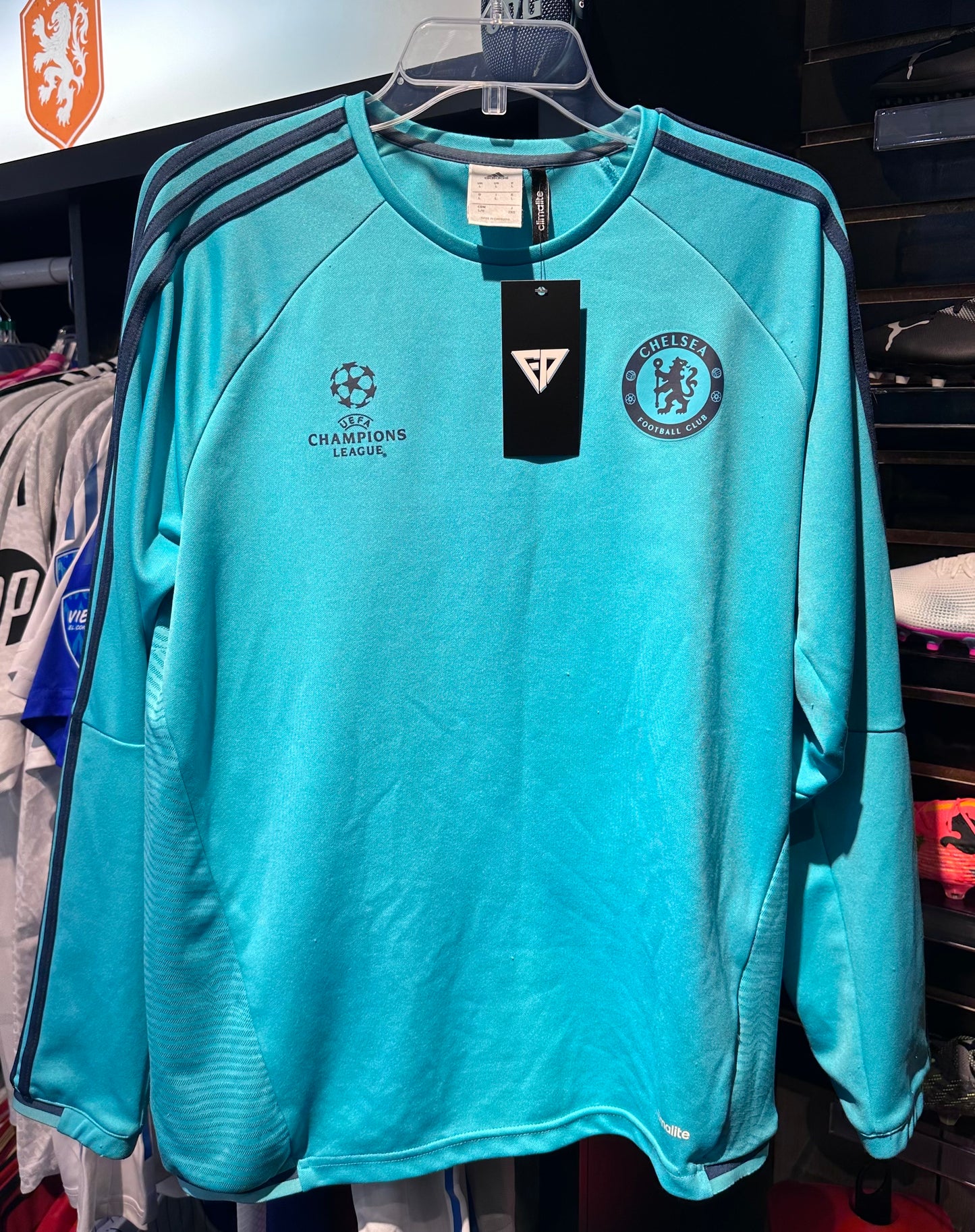 CHELSEA FC UCL TRAINING PULLOVER JUMPER, L