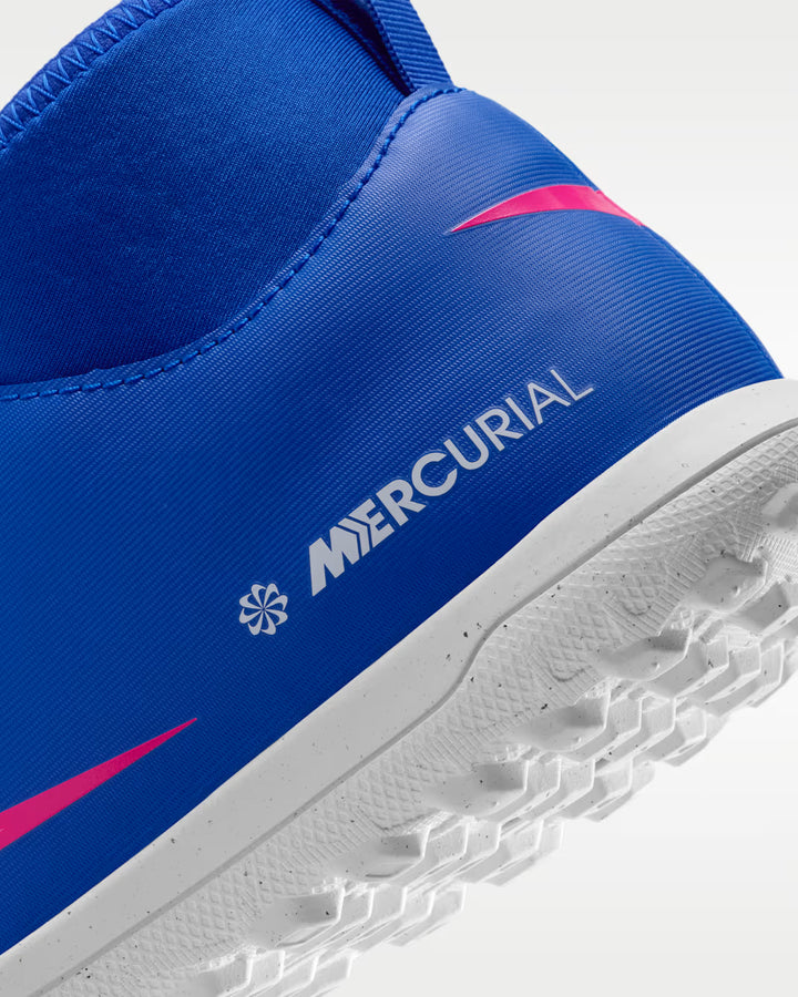 MERCURIAL SUPERFLY 10 CLUB TF JR - Racer Blue/White