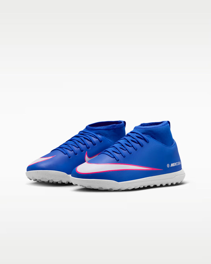 MERCURIAL SUPERFLY 10 CLUB TF JR - Racer Blue/White