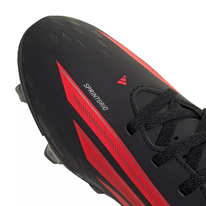 adidas F50 CLUB FG/MG JR - Core Black/Red