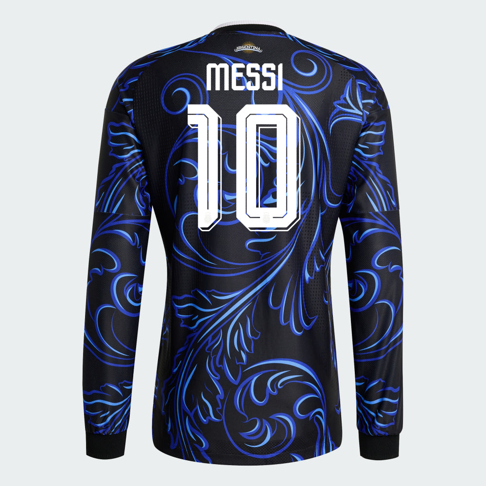 2026 ARGENTINA NATIONAL TEAM AUTHENTIC LONG SLEEVE AWAY MESSI JERSEY