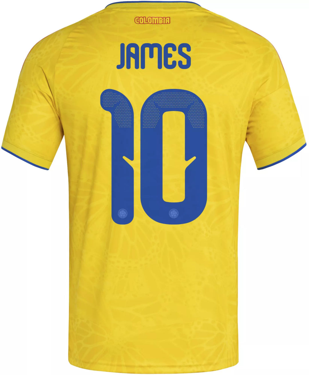 2026 adidas COLOMBIA HOME JAMES JERSEY