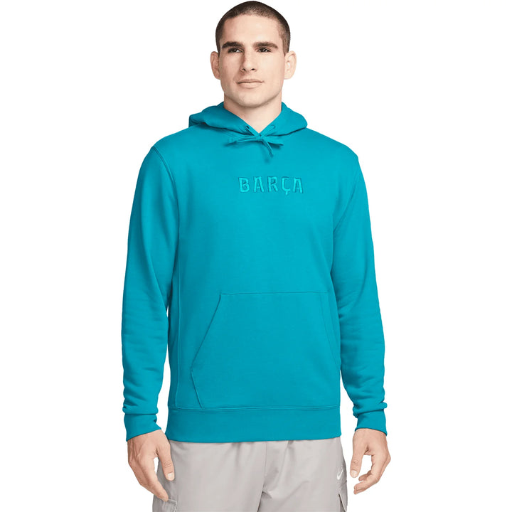 NIKE FC BARCELONA PULL-OVER HOODIE, M