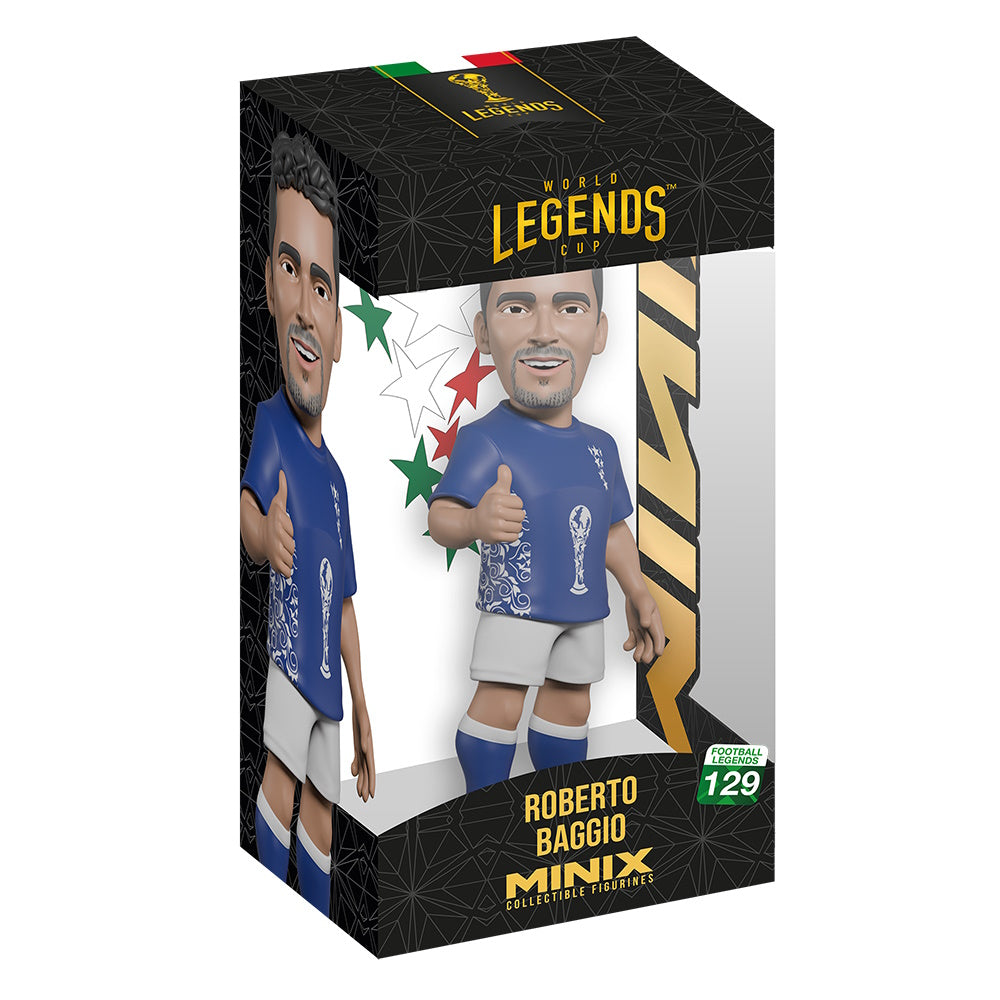 MINIX 12 CM ROBERTO BIAGGIO ITALY LEGENDS FIGURE