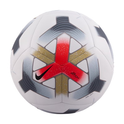 NIKE PITCH SOCCER BALL - White/Bright Crimson/Anthracite/Black
