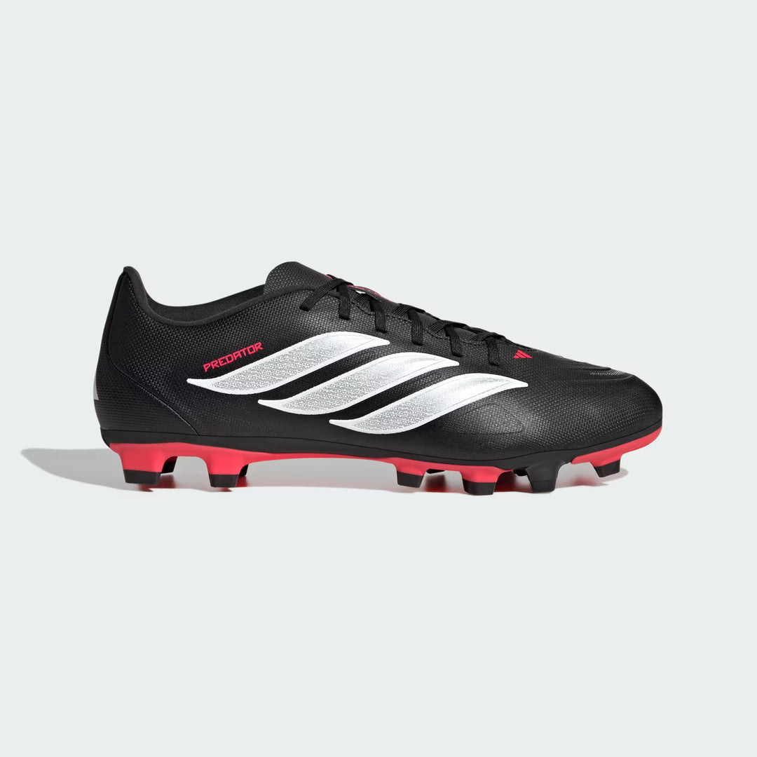 adidas PREDATOR CLUB FG/MG - Core Black/Lucid Red