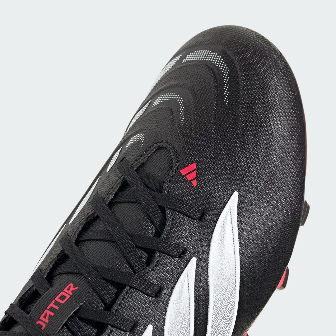 adidas PREDATOR CLUB FG/MG - Core Black/Lucid Red