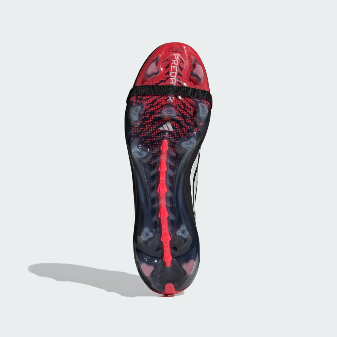 PREDATOR ELITE FT FG FIRM GROUND SOCCER CLEAT - Core Black / Lucid Red