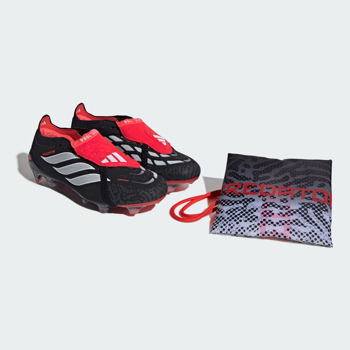 PREDATOR ELITE FT FG FIRM GROUND SOCCER CLEAT - Core Black / Lucid Red
