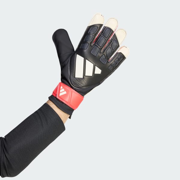 PREDATOR GOALKEEPER GLOVE TRAINING- Black / White / Lucid Red