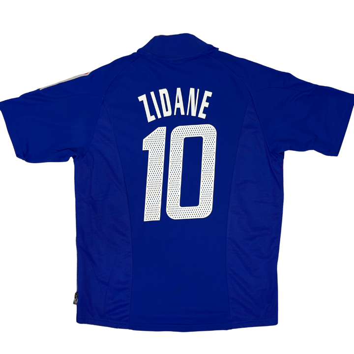 2002-2004 FRANCE HOME SHIRT ZIDANE #10 - (L)