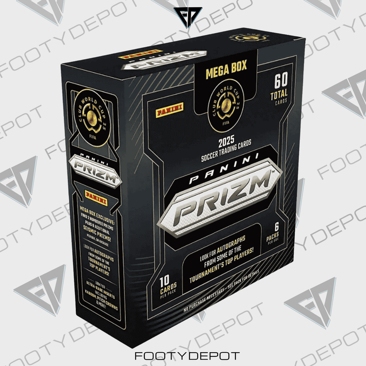 2025 CLUB WORLD CUP PANINI PRIZM HOBBY MEGA BOX