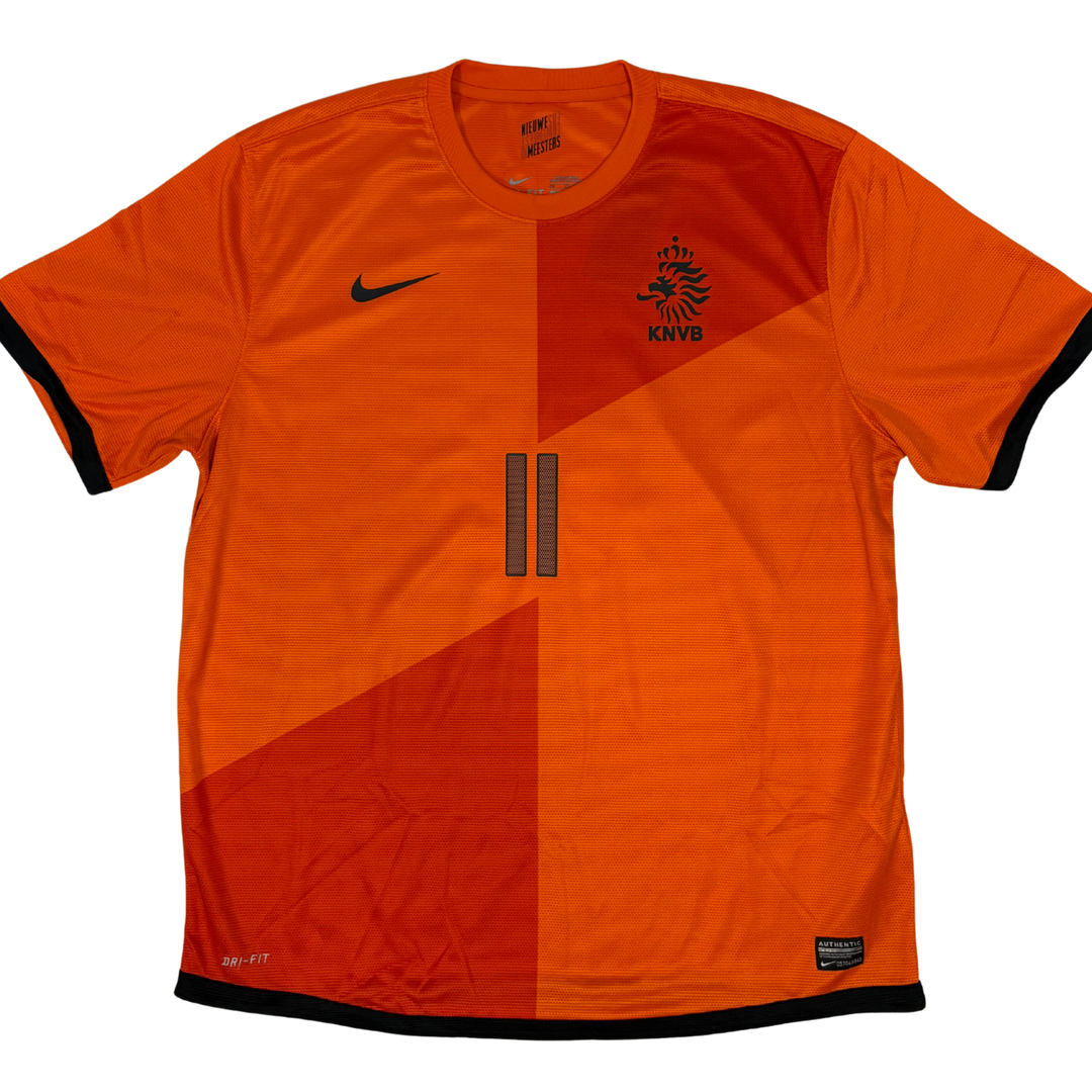2012-2013 NETHERLANDS HOME SHIRT ROBBEN #11 - (XL)