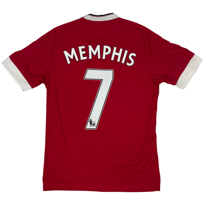 2015-2016 MANCHESTER UNITED HOME SHIRT MEMPHIS #7 - (S)
