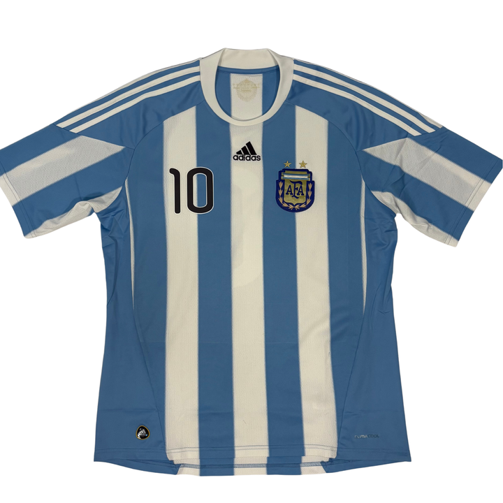 2010-2011 ARGENTINA HOME SHIRT MESSI #10 - (L)