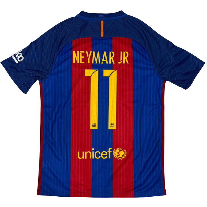 2016-2017 FC BARCELONA HOME SHIRT NEYMAR JR #11 - (M)