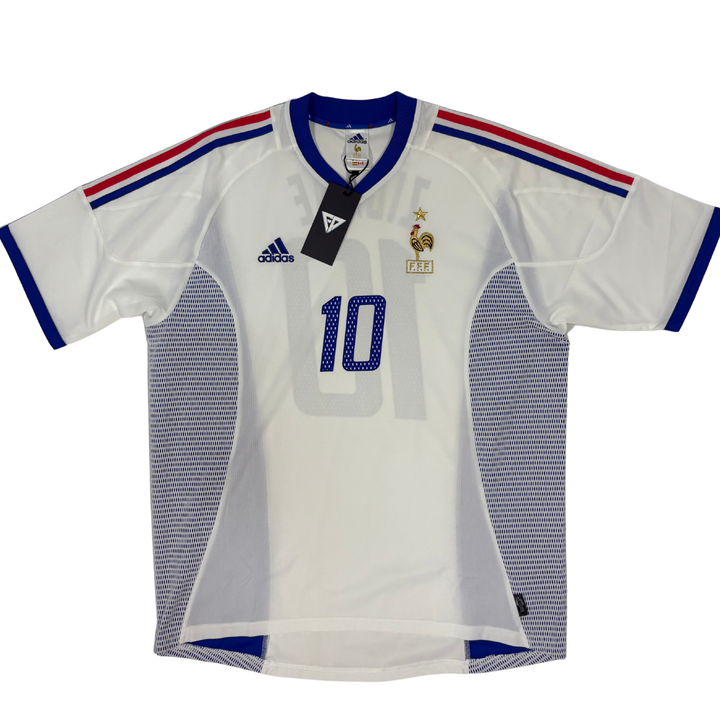 2002-2004 FRANCE AWAY SHIRT ZIDANE #10 - (L)