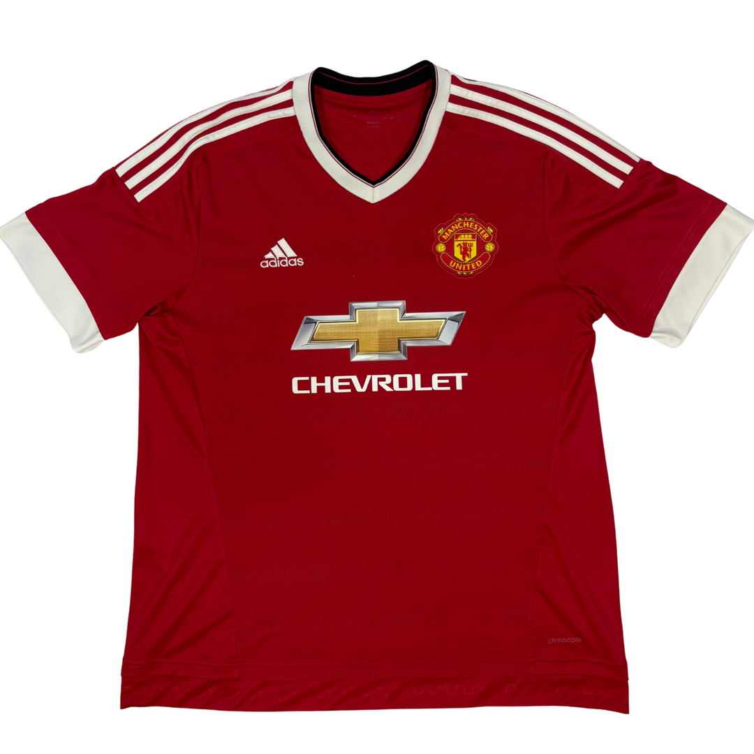 2015-2016 MANCHESTER UNITED HOME SHIRT RASHFORD #39 - (XL)