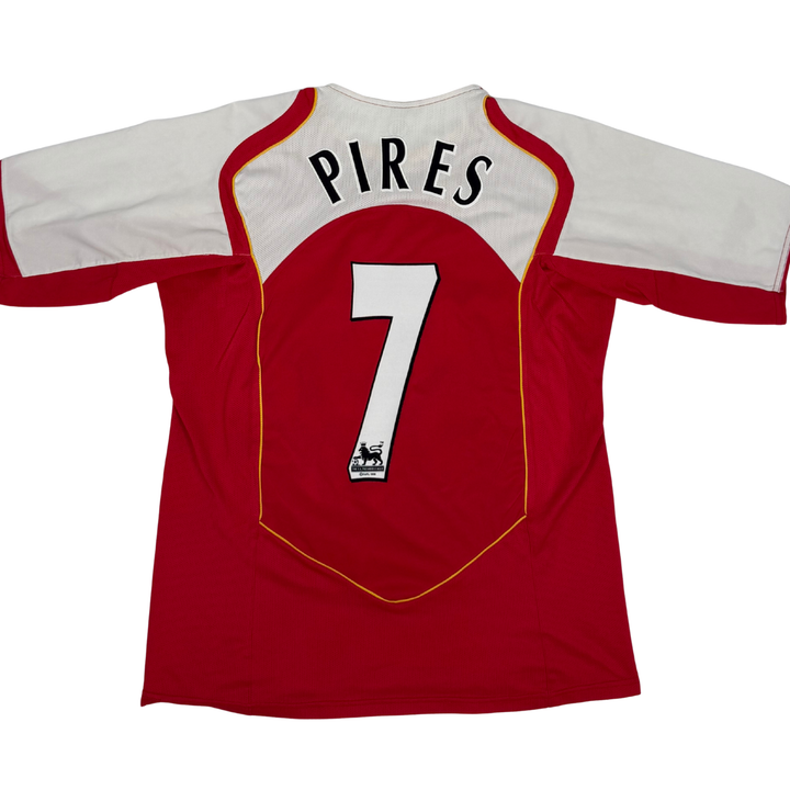 2004-2005 ARSENAL HOME SHIRT PIRES #7 - (L)