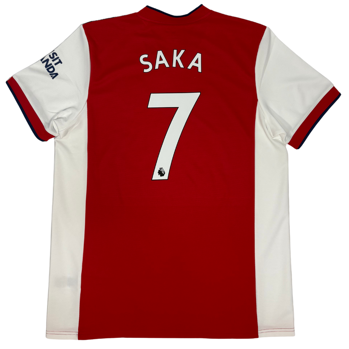 2021-2022 ARSENAL HOME SHIRT SAKA #7 - (XL)