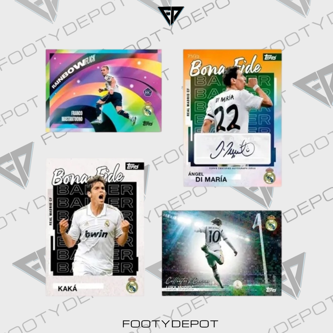 2025-26 TOPPS REAL MADRID TEAM SET – BOX (30 CARDS)