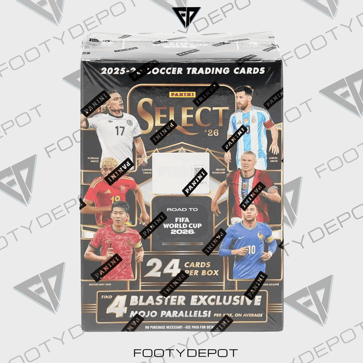 2026 PANINI SELECT ROAD TO FIFA WORLD CUP BLASTER BOX