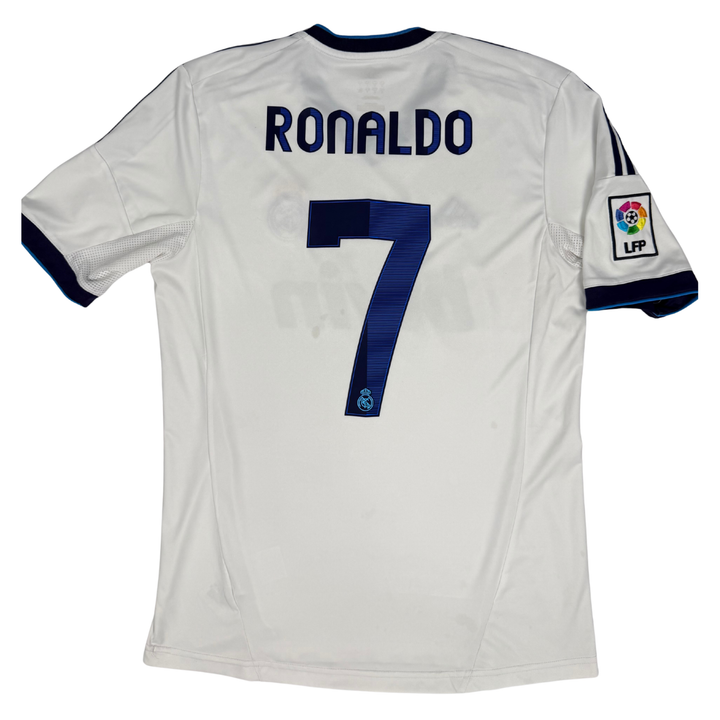 2012-2013 REAL MADRID HOME LA LIGA SHIRT RONALDO #7- (M)