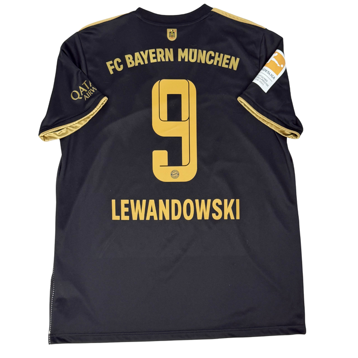 2021-2022 BAYERN MUNICH AWAY LEWANDOWSKI JERSEY - (XL)
